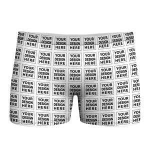 Customized Boxer Briefs Love You Property of Name Men's Personalised U