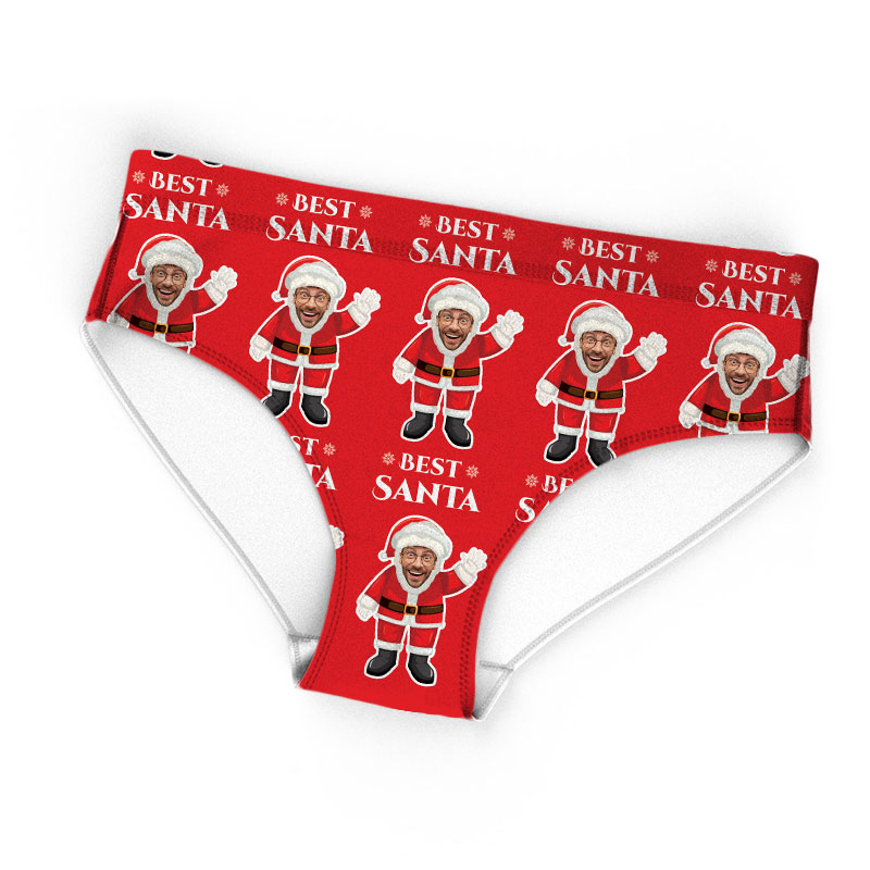 Ladies Custom Best Christmas Bikini Underwear