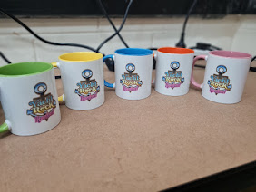 colourful custom mugs